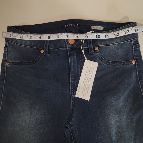Level 99 petite skinny jeans size 28P - Picture 6 of 8